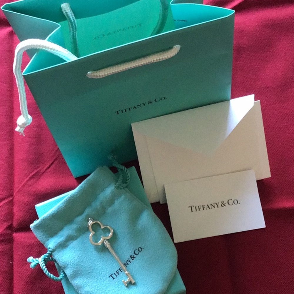 Tiffany & Co sterling silver crown key